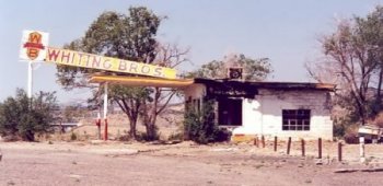 Whiting Brothers gas station